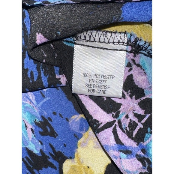 Apt 9 Women’s Floral Tank Top Size Medium Adjustable Straps Multi Color - Picture 6 of 6